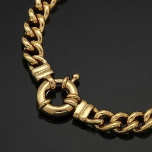 Classico Heavy Euro Chain Bracelet with Marina Bolt