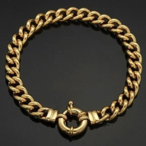 Classico Heavy Euro Chain Bracelet with Marina Bolt