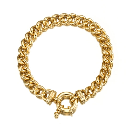 Classico Heavy Euro Chain Bracelet with Marina Bolt